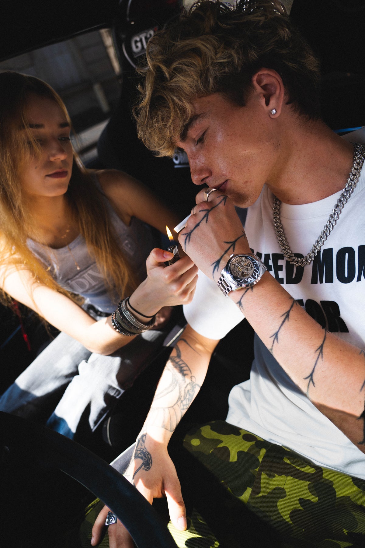 T-shirt Blanc DIVICE