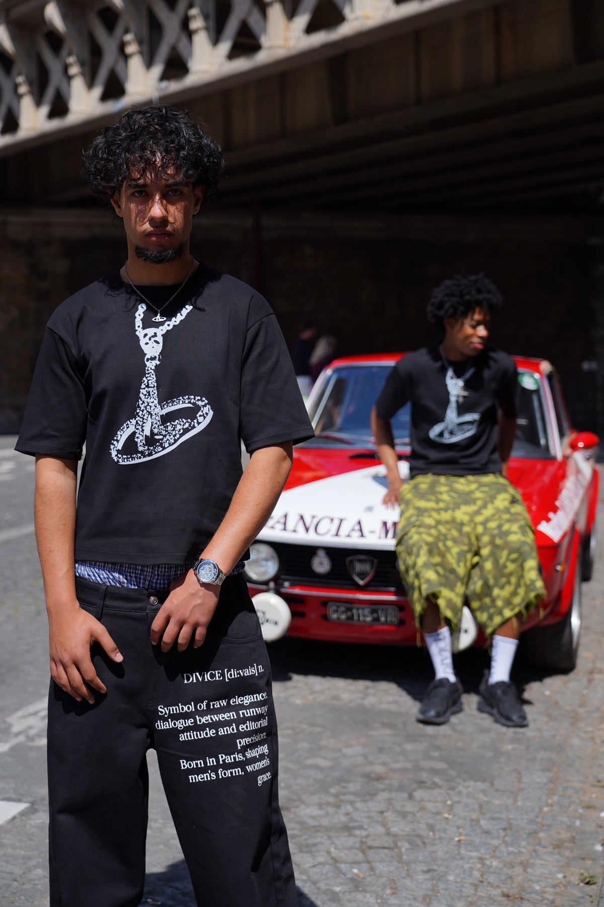T-shirt Noir DIVICE