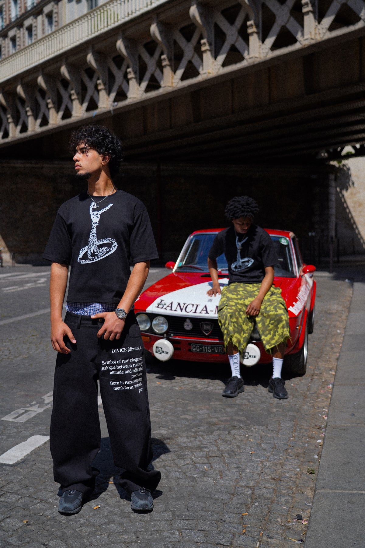 T-shirt Noir DIVICE