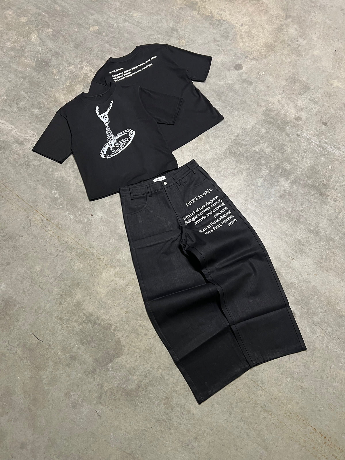T-shirt Noir DIVICE
